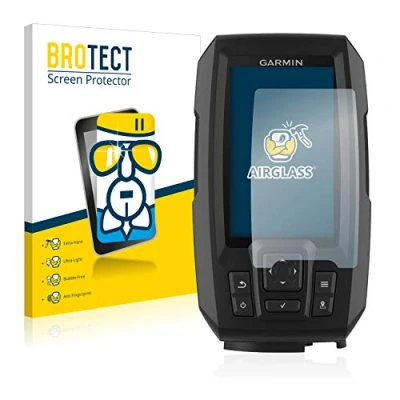 Afbeelding van BROTECT Screenprotector voor Garmin Striker Plus 4 Folie Beschermfolie Beschermglas transparant