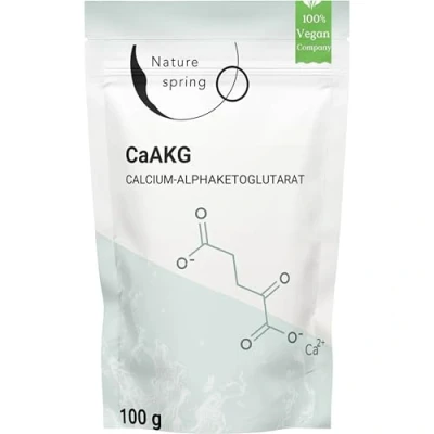 Afbeelding van caAKG Calcium alfaketoglutaraat, 100 g + 3,3 maanden, hoge dosis, 1000 mg, in de beste kwaliteit zonder additieven, laboratoriumgetest Duitsland