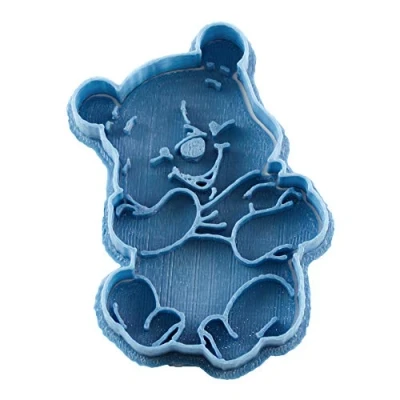 Afbeelding van Cuticuter Winnie the Pooh uitsteekvorm, blauw, 8 x 7 1,5 cm