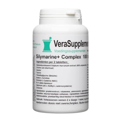 Afbeelding van VeraSupplements Silymarine+ Complex Tabletten 100TB