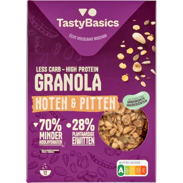 Afbeelding van TastyBasics Muesli noten en pitten (350 gr)