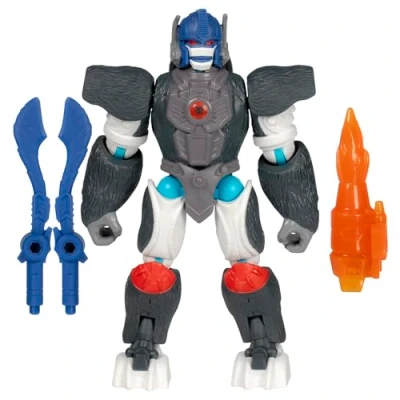 Afbeelding van MixMashers Transformers Optimus Primal aanpasbare Mix and Match actiefiguur en accessoires