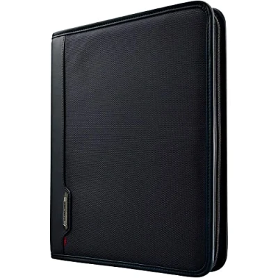 Afbeelding van Samsonite Xenon Zakelijke Zip Portfolio, Zwart, Eén maat, Portfolio