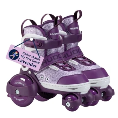 Afbeelding van HUDORA My First Quad rolschaatsen in verschillende maten en kleuren hoogwaardige voor kinderen tot 20 kg kinderrolschaatsen grootte verstelbaar veilige rollerskates