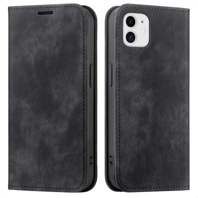 Afbeelding van Apple iPhone 11 Hoesje Kunststof imoshion Bookcase Zwart Telefoonhoesje