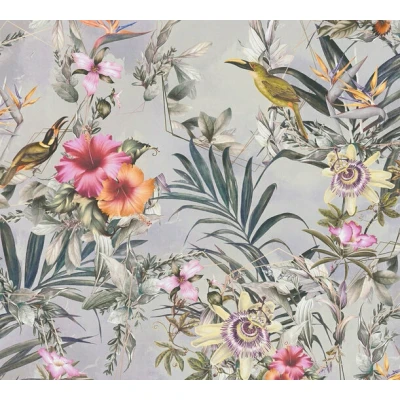 Afbeelding van AS Creation Dream Flowery 38178 2 381782 Multicolour / Grijs