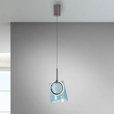 Afbeelding van Paul Neuhaus Hanglamp Zula blauw 2541 56