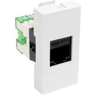 Afbeelding van Kopos snap in inzetstuk RJ45 Cat.5e 45 x 22.5 mm wit