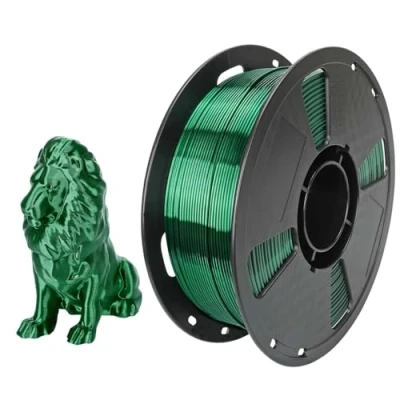 Afbeelding van CC3D Zijde Bos Groen PLA Filament 1.75mm 1KG 3D Printing Zijdeachtige Groene Kleur Glanzende Metallic Printer Materiaal FDM