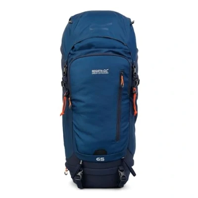 Afbeelding van Regatta Heren Highton V2 65 liter rugzak, Marineblauw/Dkdenim, Litres