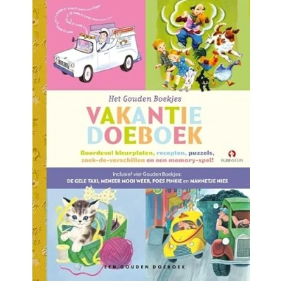 Afbeelding van Uitgeverij rubinstein het gouden boekjes vakantiedoeboek