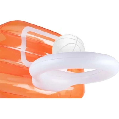 Afbeelding van Opblaasbare Spelletjes Basketbalset Mega Neon
