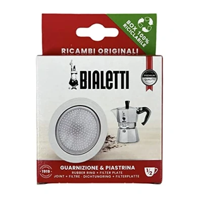 Afbeelding van Bialetti afdichting en filter voor koffiezetapparaat Mokkina 1/2 kop