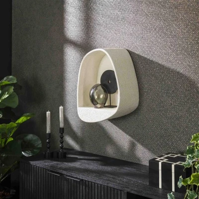 Afbeelding van Hoyz Collection Wandschap Stone Druppel Marmer Composiet