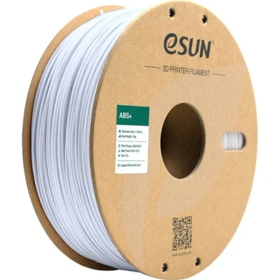 Afbeelding van eSUN ABS+ Gloeidraad 1.75mm, ABS Plus 3D Printer Gloeidraad, Dimensionale Nauwkeurigheid +/ 0.05mm, 1KG (2.2 LBS) Spoel Printen Materiaal voor (Koud Wit, 2.5KG)