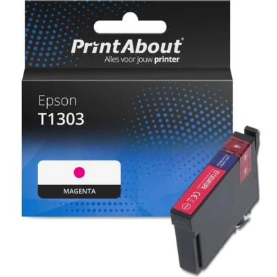 Afbeelding van Huismerk Epson T1303 Inktcartridge Magenta