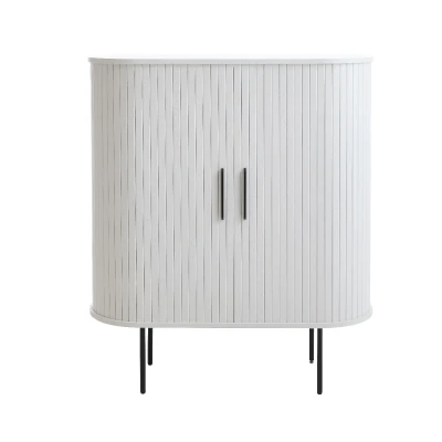 Afbeelding van Nordic Home Kelly wandkast Hout wit