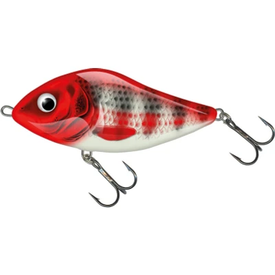 Afbeelding van Salmo Floating Slider (10cm 36g) Size : Red Head Striper