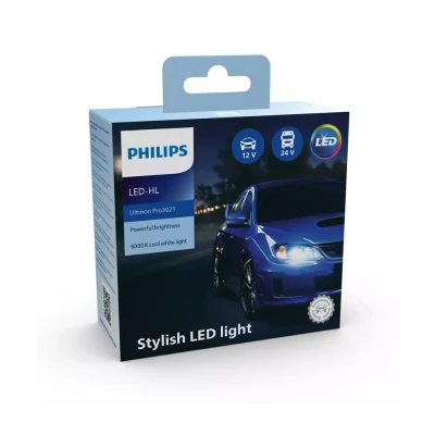 Afbeelding van Philips LED Koplamp/Mistlamp HB3/HB4 12/24V 20W 2 Stuks