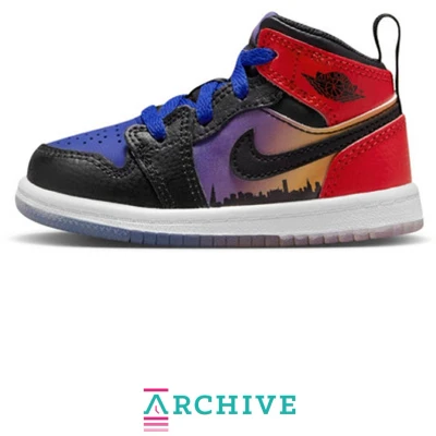 Afbeelding van Jordan 1 Mid SS Skyline (TD) Size 21 .