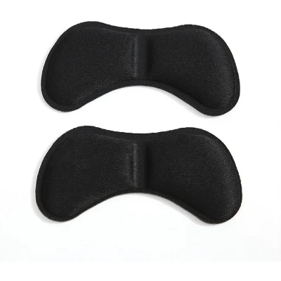 Afbeelding van Hypify® Premium Hielzooltjes Type 1 Anti slip Schoenmaat Universeel Kleur zwart Hielkussentjes Hielzolen Hielbeschermers