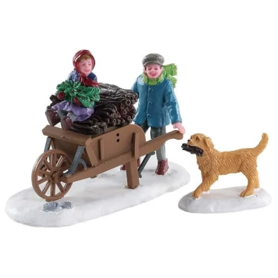 Afbeelding van Gathering kindling set of 2 LEMAX