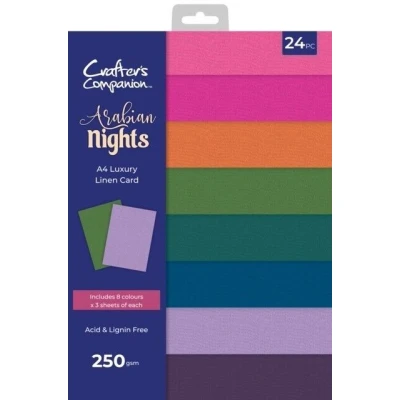 Afbeelding van CC Arabian Nights Luxury Linen Card Pack A4