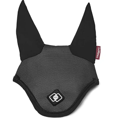 Afbeelding van LeMieux Ultra Mesh Fly Hood Groot Zwart