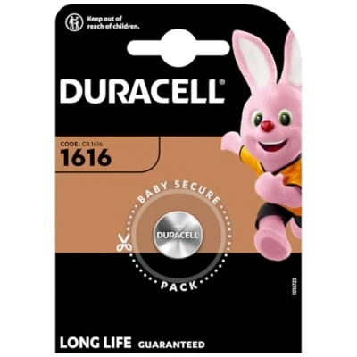Afbeelding van Duracell CR1616 knoopcel 3 volt