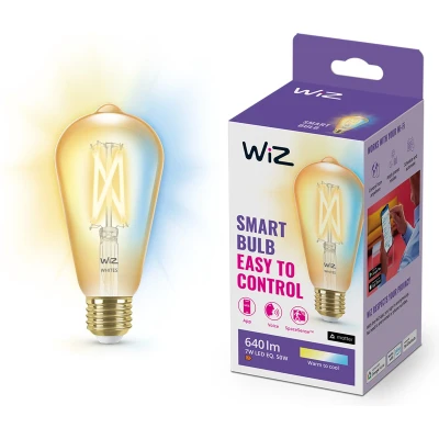 Afbeelding van WiZ Edison Filament Slimme LED Verlichting Warm tot Koelwit Lich…
