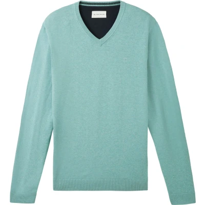 Afbeelding van TOM Tailor Trui, Heren, Maat: 3XL, Hellgrün