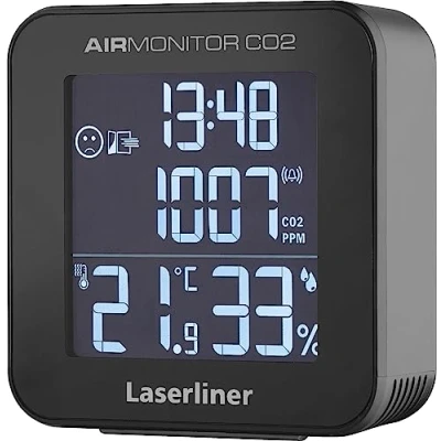 Afbeelding van Laserliner AirMonitor CO2 Kooldioxidemeter 400 9999 ppm