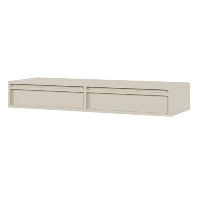 Afbeelding van Selsey Evo Make uptafel 110 cm met laden hangend greige
