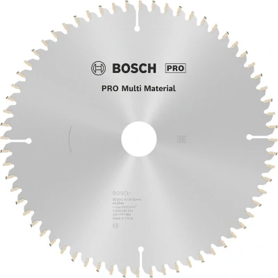 Afbeelding van Bosch Cirkelzaagblad 64 tanden Multi Material HLTCG 235 x 30/25mm
