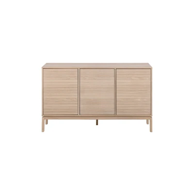 Afbeelding van Hip District Dressoir Rikke 3 drs Naturel 135cm
