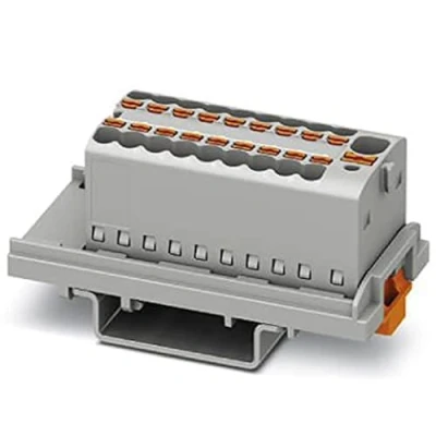 Afbeelding van Verdeelblokken PTFIX 4/18X1,5 NS35 GY Phoenix Contact Inhoud: 20 stuk(s)