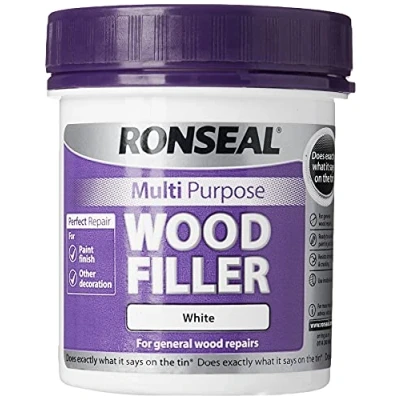 Afbeelding van Ronseal 34739 Multifunctionele houtvuller wit 250 g
