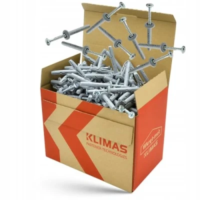 Afbeelding van Slagpluggen SMK nagelpluggen pluggen met kraag cilinderkop (6 x 50 200 stuks)