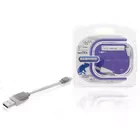 Afbeelding van USB sync and charge kabel A male 8 pins Lightning 0.10 m wi