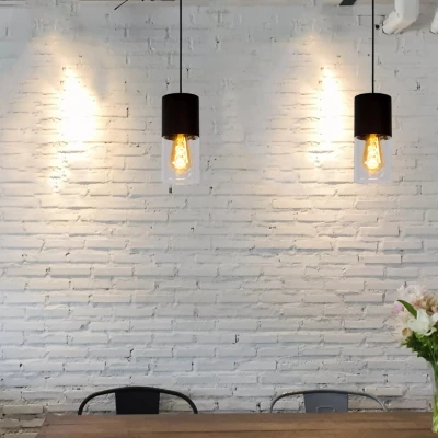 Afbeelding van Lucide ZINO Hanglamp Ø 10 cm 1xE27 Fumé