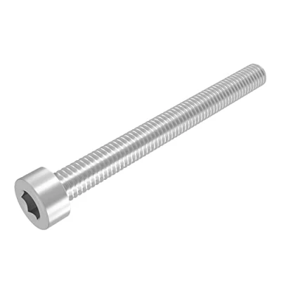 Afbeelding van SECCARO Cilinderschroef M6 x 60 mm, roestvrij staal VA V2A A2, DIN 912 / ISO 4762, binnenzeskant, volledige schroefdraad, 20 stuks