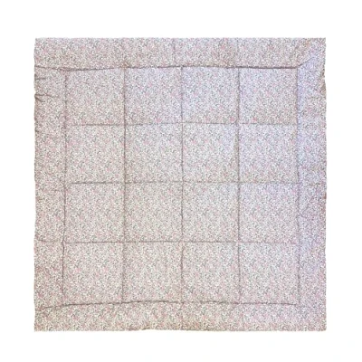 Afbeelding van molis&amp;co. Speelmat voor baby. Extra grote 120 x cm opvouwbare draagbare babydeken peuters en baby&#039;s. Peony. Zeer gewatteerd. OEKO TEX 100.