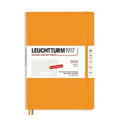 Afbeelding van LEUCHTTURM1917 367568 maandplanner &amp; notitieboek Composition (B5) 2024, 16 maanden, softcover, Rising Sun, Duits