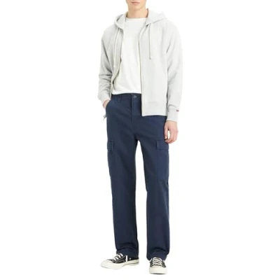 Afbeelding van Levi&#039;s Straight Cargobroek, Heren, Maat: 32x34, Navy blazer