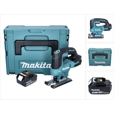 Afbeelding van Makita DJV 184 F1J accu pendeldecoupeerzaag 18 V borstelloos + 1x oplaadbare 3.0 Ah Makpac zonder oplader