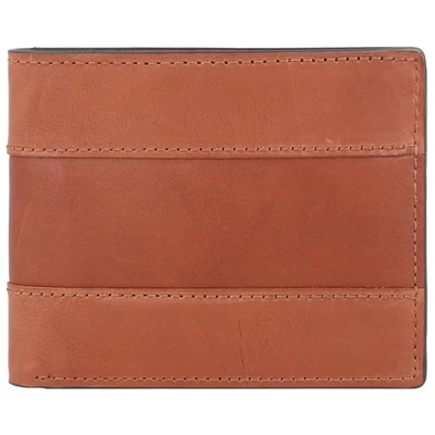 Afbeelding van Fossil Everett Portemonnee, Heren, Maat: One Size, Brown