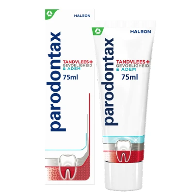 Afbeelding van Parodontax Tandpasta Tandvlees + Gevoeligheid &amp; Adem, 75 ml