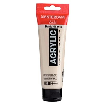 Afbeelding van Amsterdam Standard Series Acrylverf Tube 120 ml Napelsgeel Rood Licht 292 (17092922)