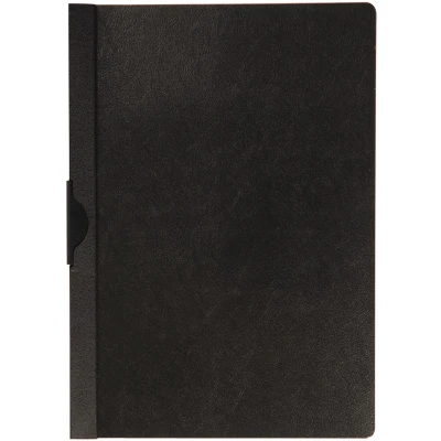 Afbeelding van Q CONNECT Klemmap metalenclip A4 30 vel Transparant zwart