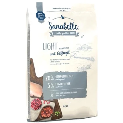 Afbeelding van Sanabelle Light Droog kattenvoer met verlaagd energiegehalte voor katten overgewicht 6 x 400 g